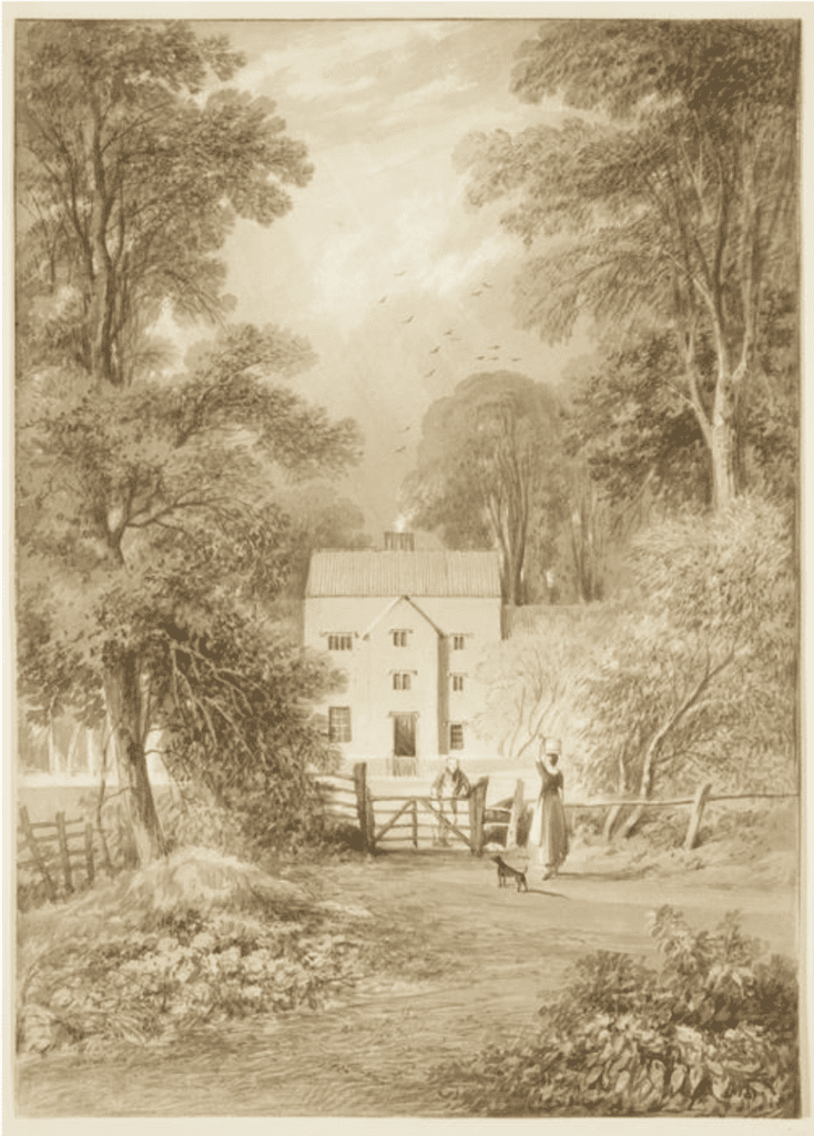 Manor House Farm, Brislington (circa 1850)