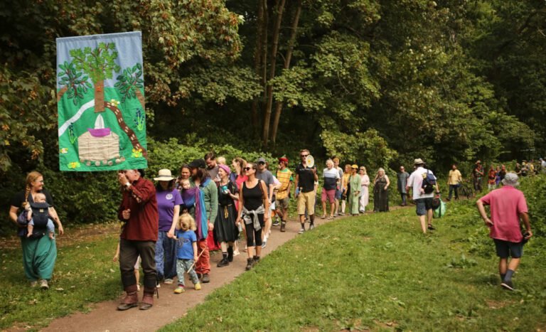 St Anne’s celebration and naming the dragon!